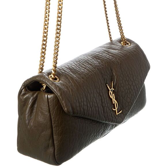 Saint Laurent Calypso Medium Leather Shoulder Bag - Picture 3 of 5